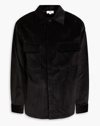 Dunhill Cotton-corduroy overshirt - Black Black