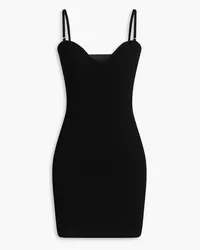 arch4 Cashmere mini dress - Black Black