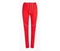 Stretch-jersey tights - Red