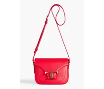 T Timeless leather shoulder bag - Red