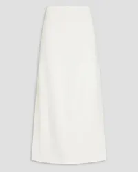 Emilio Pucci Stretch-twill midi skirt - White White