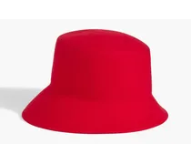 Jonah wool-felt bucket hat - Red