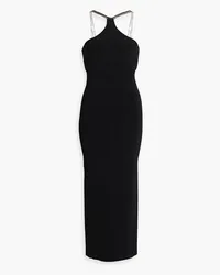 Hervé Léger Embellished bandage maxi dress - Black Black