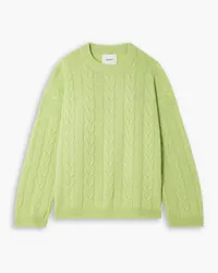 Lisa Yang Vilma cable-knit cashmere sweater - Green Green