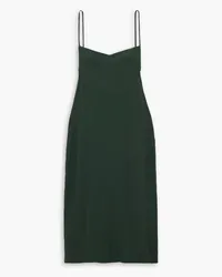 Haight Monica woven midi dress - Green Green