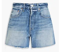 Jules faded denim shorts - Blue