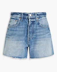 GRLFRND Jules faded denim shorts - Blue Blue