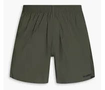 Short-length swim shorts - Green
