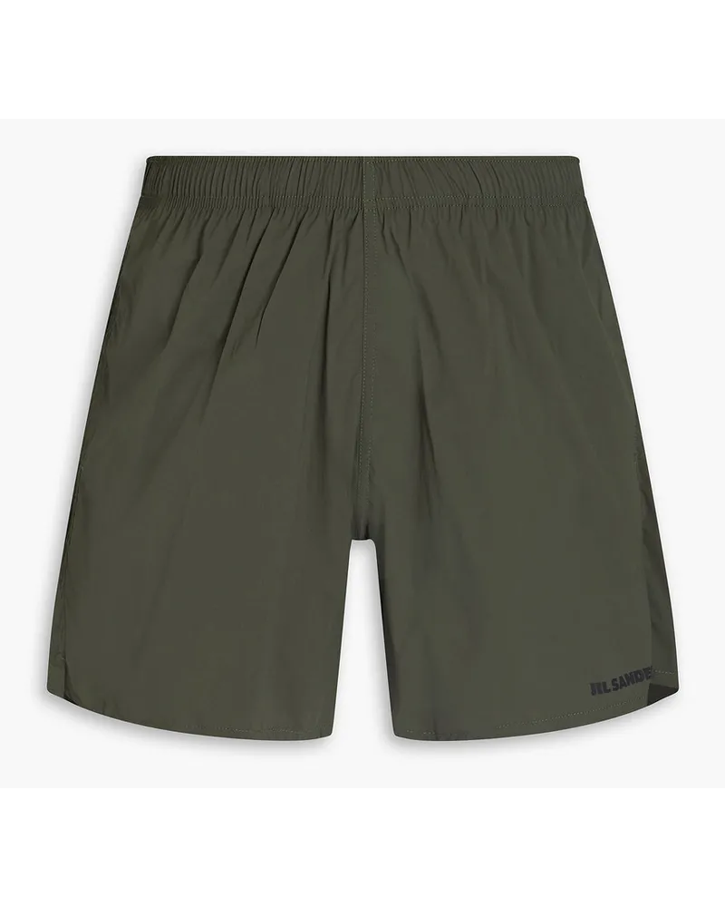 Jil Sander Short-length swim shorts - Green Green