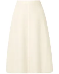 Co Alpaca and wool-blend midi skirt - White White