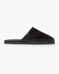 Giuseppe Zanotti Cruz 05 embellished suede espadrilles - Black Black