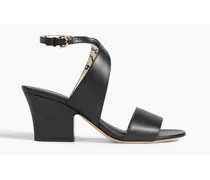 Sheena leather sandals - Black