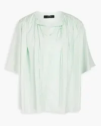 Joseph Bristow silk-habotai blouse - Green Green