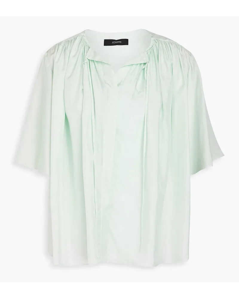 Joseph Bristow silk-habotai blouse - Green Green