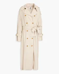 By Malene Birger Alanise slub woven trench coat - Neutral Neutral