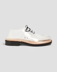 Maison Margiela Tabi split-toe PVC loafers - White White