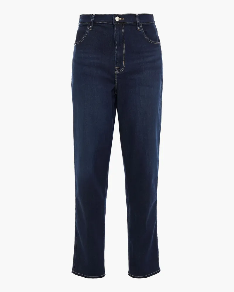 J Brand Mia high-rise tapered jeans - Blue Blue