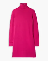 Michael Kors Kaia ribbed cashmere turtleneck dress - Pink Pink