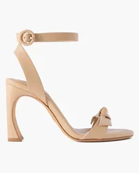 Alexandre Birman Clarita bow-detailed leather sandals - Neutral Neutral