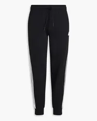 adidas Cotton-blend jersey track pants - Black Black