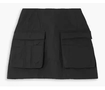 Padded shell mini skirt - Black