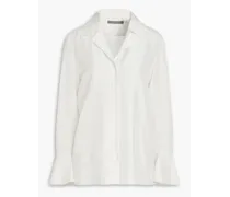 Silk-habotai shirt - White