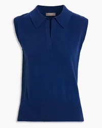 N.Peal Cashmere polo sweater - Blue Blue