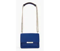 Jade Leather shoulder bag - Blue