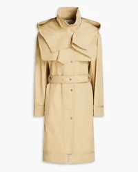 3.1 phillip lim Cotton hooded trench coat - Neutral Neutral