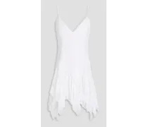 Alice Olivia - Paneled lace mini dress - White