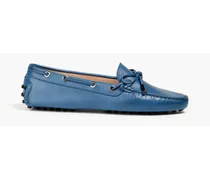 Heaven Lacetto leather loafers - Blue