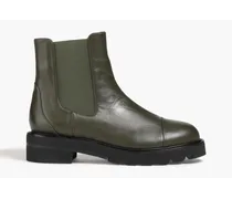 Frankie leather Chelsea boots - Green