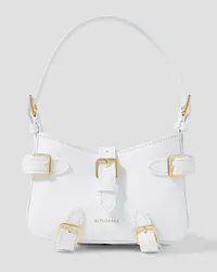 Altuzarra Play mini buckled leather shoulder bag - White White