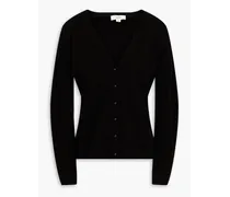 Wool-blend cardigan - Black