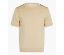 Knitted T-shirt - Neutral