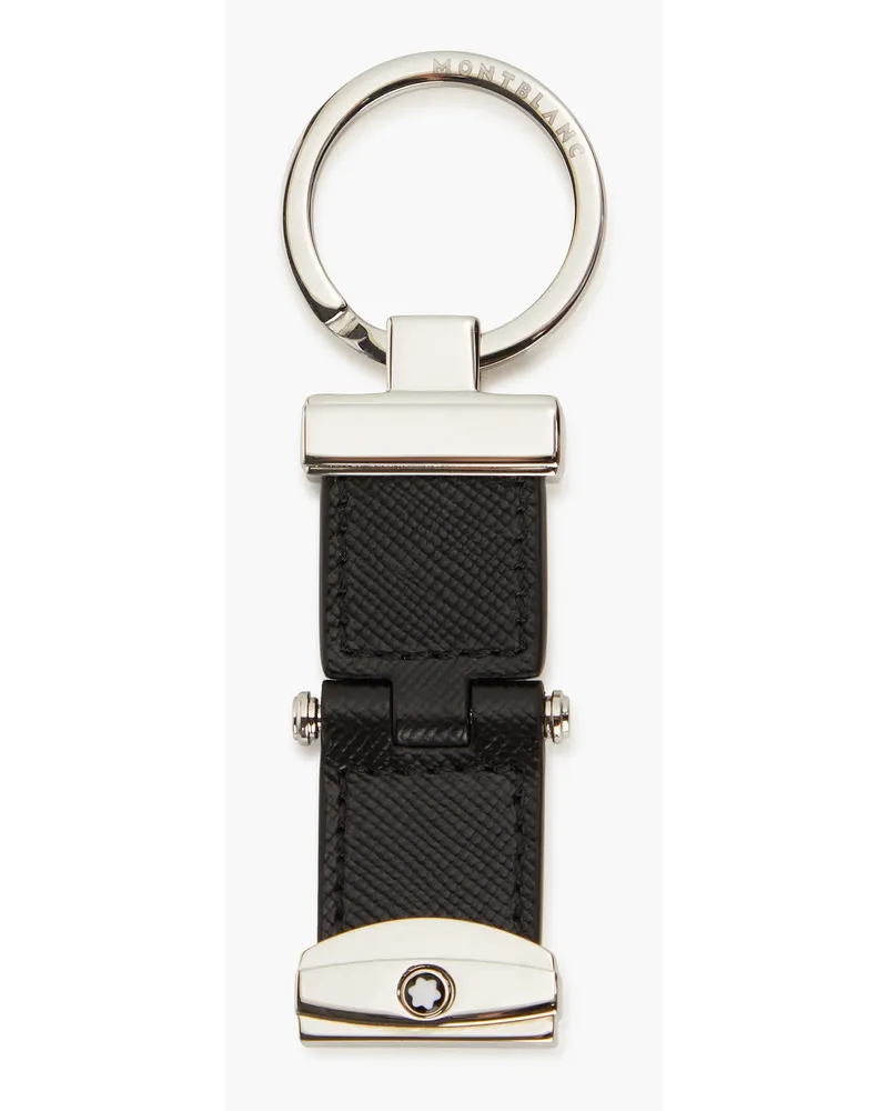 Montblanc Leather keychain - Black Black