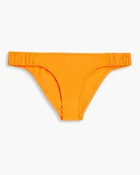 Melissa Odabash Ruched low-rise bikini briefs - Orange Orange