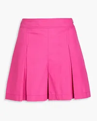 Moschino Pleated cotton shorts - Pink Pink