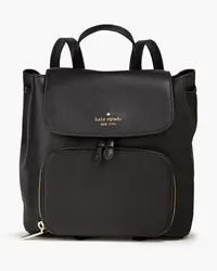 Kate Spade Pebbled-leather backpack - Black Black