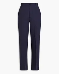 Alex Mill Kennedy linen, TENCEL™ and cotton-blend twill tapered pants - Blue Blue