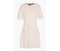 Jacquard-knit mini dress - Pink