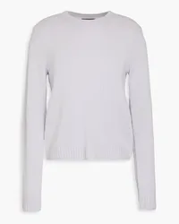 Theory Wool and cashmere-blend sweater - Purple Purple