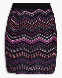 Missoni Brushed wool-blend mini skirt - Black Black