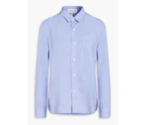 Bobby cotton-poplin shirt - Blue