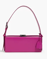 Mark Cross Grace Lungo leather shoulder bag - Purple Purple