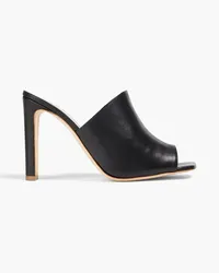 Rupert Sanderson Leather mules - Black Black