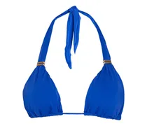 Triangle bikini top - Blue
