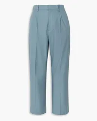 GAUCHERE Selita cropped cotton pants - Blue Blue