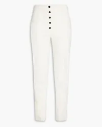 Philosophy Di Lorenzo Serafini Cotton-blend slim-leg pants - White White