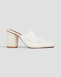 Zimmermann Suede mules - White White